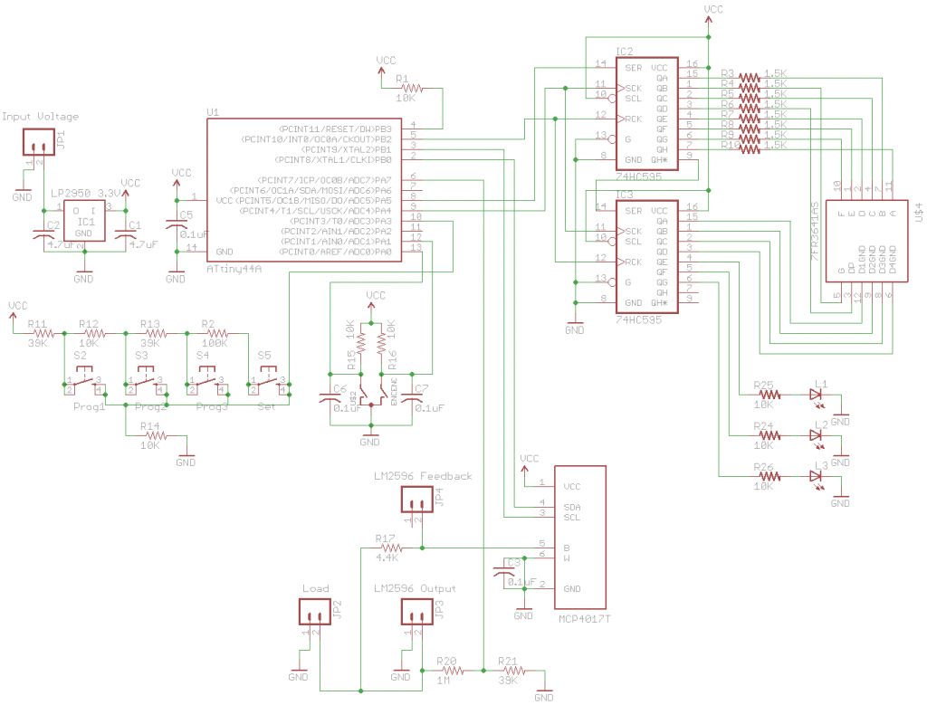 Building a Small Programmable Power Supply – Part 3: Back to the LM2596 ...