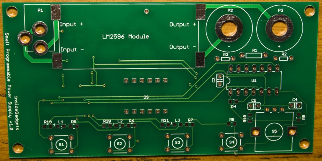 Building a Small Programmable Power Supply PCBs arrived « insideGadgets